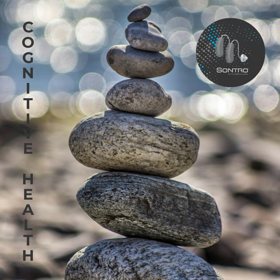 Image of a cairn for meditative cognitive health