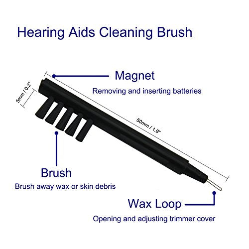 hearing aid cleaning brush